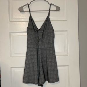 Plaid Romper